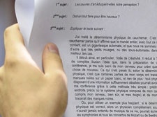 Exemples de sujets de note de synthèse secrétaire médicale